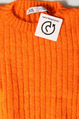 Damenpullover Zara, Größe S, Farbe Orange, Preis 8,08 €