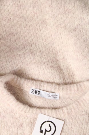 Dámsky pulóver Zara, Veľkosť S, Farba Béžová, Cena  6,12 €