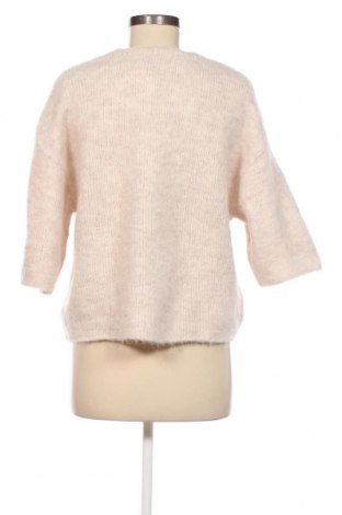 Дамски пуловер Zara, Размер S, Цвят Бежов, Цена 11,61 лв.