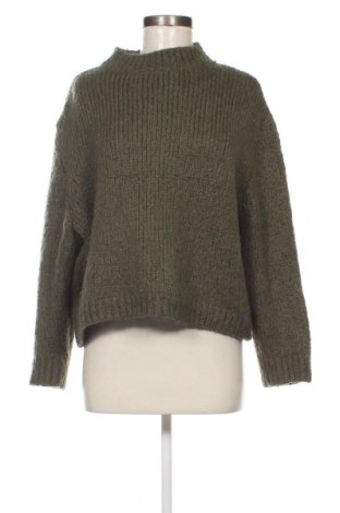 Дамски пуловер Zara, Размер S, Цвят Зелен, Цена 13,23 лв.