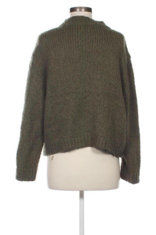 Дамски пуловер Zara, Размер S, Цвят Зелен, Цена 11,61 лв.