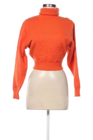 Дамски пуловер Zara, Размер S, Цвят Оранжев, Цена 14,85 лв.