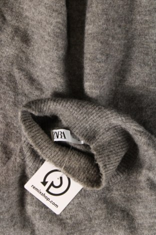 Дамски пуловер Zara, Размер S, Цвят Сив, Цена 12,42 лв.