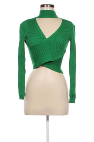 Damenpullover Zara, Größe S, Farbe Grün, Preis 6,30 €