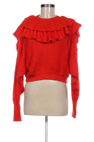 Damenpullover Zara, Größe M, Farbe Rot, Preis 8,08 €