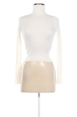 Γυναικείο πουλόβερ Zara, Μέγεθος S, Χρώμα Λευκό, Τιμή 7,18 €