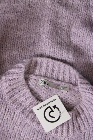 Damenpullover Zara, Größe M, Farbe Lila, Preis € 18,79