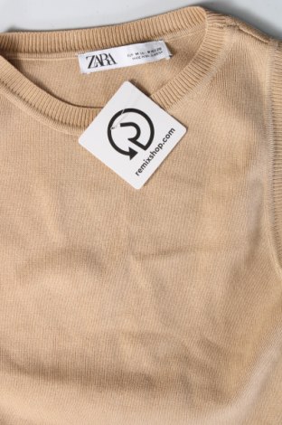 Damenpullover Zara, Größe M, Farbe Beige, Preis € 4,32