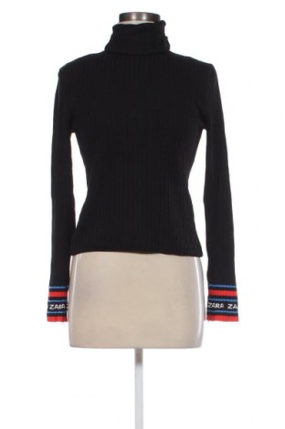 Pulover de femei Zara Knitwear, Mărime M, Culoare Negru, Preț 35,53 Lei