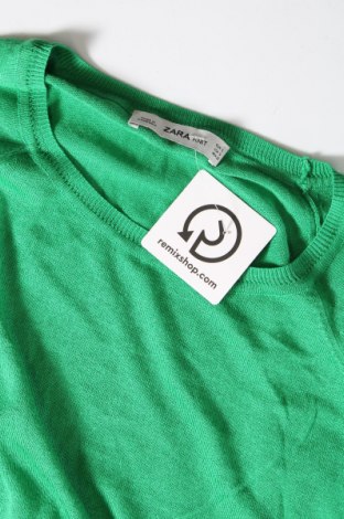 Dámský svetr Zara Knitwear, Velikost S, Barva Zelená, Cena  172,00 Kč