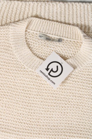 Dámský svetr Zara Knitwear, Velikost M, Barva Bílá, Cena  172,00 Kč