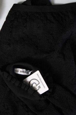 Дамски пуловер Zara Knitwear, Размер S, Цвят Черен, Цена 11,61 лв.