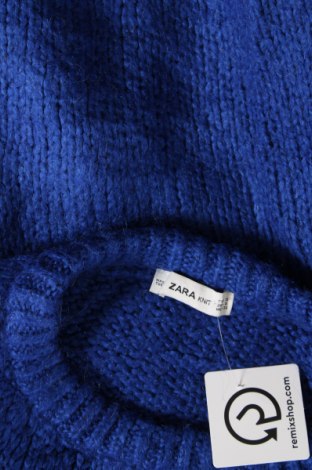 Γυναικείο πουλόβερ Zara Knitwear, Μέγεθος S, Χρώμα Μπλέ, Τιμή 6,68 €