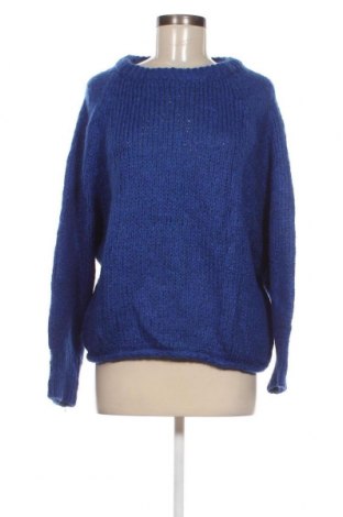 Дамски пуловер Zara Knitwear, Размер S, Цвят Син, Цена 14,85 лв.