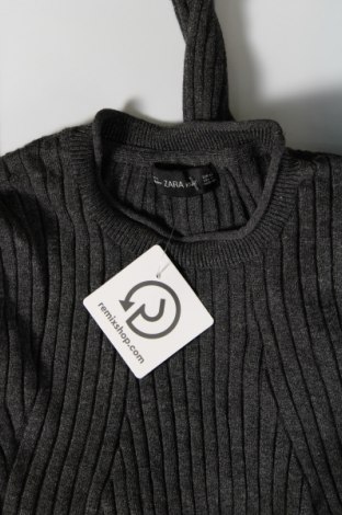 Γυναικείο πουλόβερ Zara Knitwear, Μέγεθος M, Χρώμα Γκρί, Τιμή 7,04 €