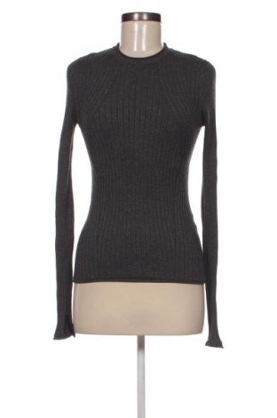 Дамски пуловер Zara Knitwear, Размер M, Цвят Сив, Цена 13,77 лв.