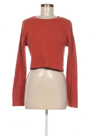 Дамски пуловер Zara Trafaluc, Размер M, Цвят Оранжев, Цена 12,42 лв.