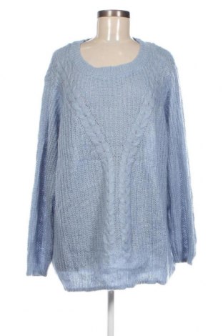 Damenpullover Zizzi, Größe L, Farbe Blau, Preis 11,99 €