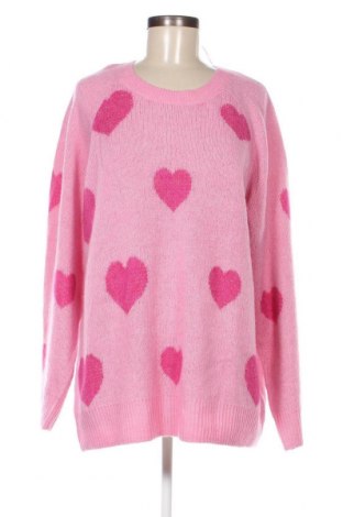 Дамски пуловер Zizzi, Размер M, Цвят Розов, Цена 36,96 лв.