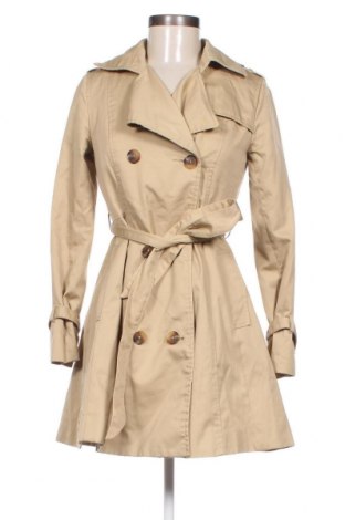 Дамски шлифер H&M, Размер XS, Цвят Бежов, Цена 30,00 лв.