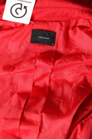 Damen Trenchcoat Vero Moda, Größe M, Farbe Rot, Preis 24,55 €