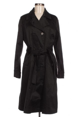 Trench de femei Zara, Mărime XL, Culoare Negru, Preț 92,40 Lei