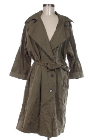 Damen Trenchcoat Zara, Größe M, Farbe Grün, Preis 9,95 €