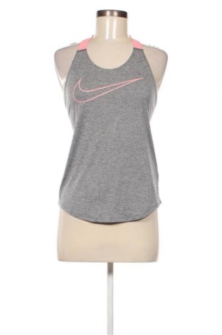 Damen Sporttop Nike, Größe M, Farbe Grau, Preis € 10,61