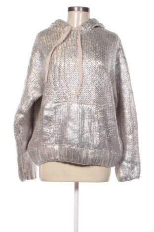 Damen Sweatshirt, Größe L, Farbe Silber, Preis 9,00 €
