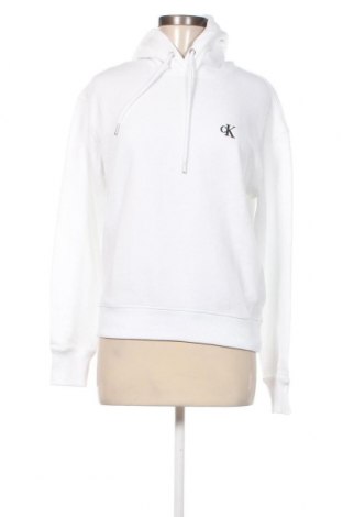 Damen Sweatshirt Calvin Klein Jeans, Größe M, Farbe Weiß, Preis 44,33 €