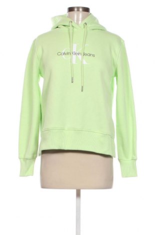 Γυναικείο φούτερ Calvin Klein Jeans, Μέγεθος S, Χρώμα Πράσινο, Τιμή 53,20 €