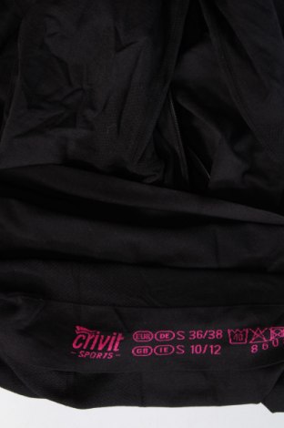 Damen Sweatshirt Crivit, Größe S, Farbe Schwarz, Preis 4,44 €