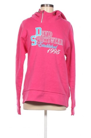 Γυναικείο φούτερ DAVID, Μέγεθος XL, Χρώμα Ρόζ , Τιμή 7,18 €