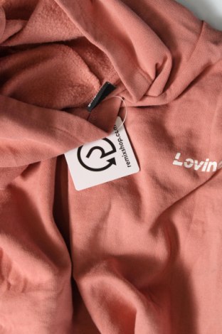 Damen Sweatshirt Gina Tricot, Größe XS, Farbe Aschrosa, Preis 7,66 €