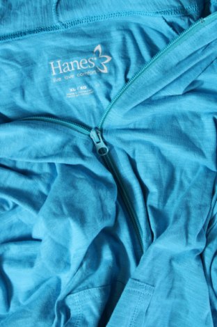 Дамски суичър Hanes, Размер XL, Цвят Син, Цена 11,60 лв.