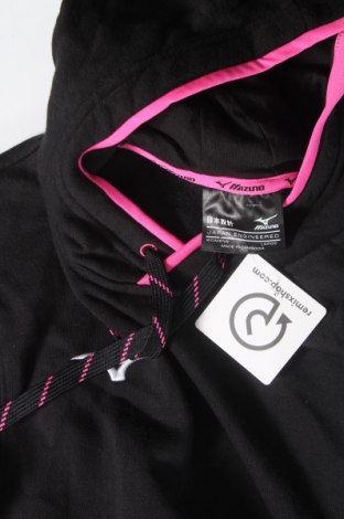 Damen Sweatshirt Mizuno, Größe L, Farbe Schwarz, Preis € 25,05