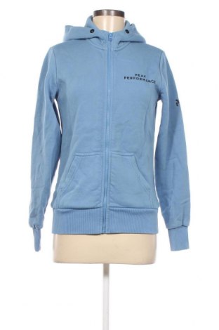 Damen Sweatshirt Peak Performance, Größe M, Farbe Blau, Preis 39,94 €