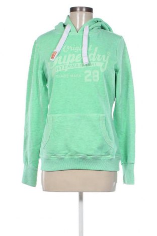 Γυναικείο φούτερ Superdry, Μέγεθος M, Χρώμα Πράσινο, Τιμή 27,62 €