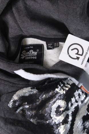 Damen Sweatshirt Superdry, Größe L, Farbe Grau, Preis 26,17 €