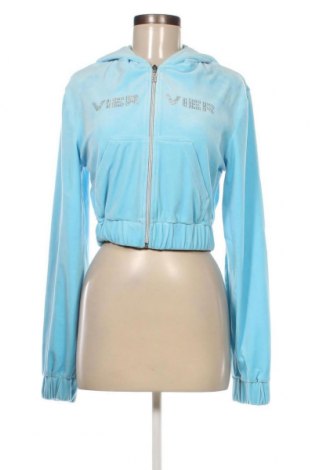 Damen Sweatshirt Viervier Exclusive x About You, Größe S, Farbe Blau, Preis 47,94 €