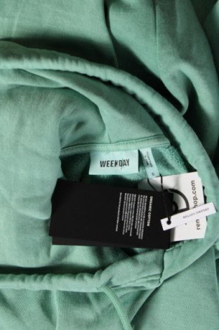 Γυναικείο φούτερ Weekday, Μέγεθος S, Χρώμα Πράσινο, Τιμή 14,02 €
