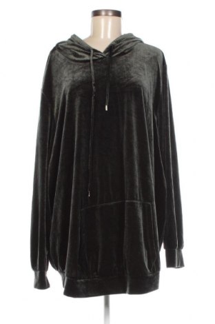Damen Sweatshirt Zizzi, Größe 3XL, Farbe Grün, Preis 23,38 €