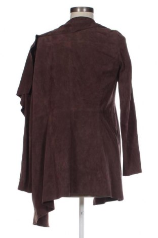 Δερμάτινο γυναικείο παλτό Second Female, Μέγεθος M, Χρώμα Καφέ, Τιμή 67,70 €