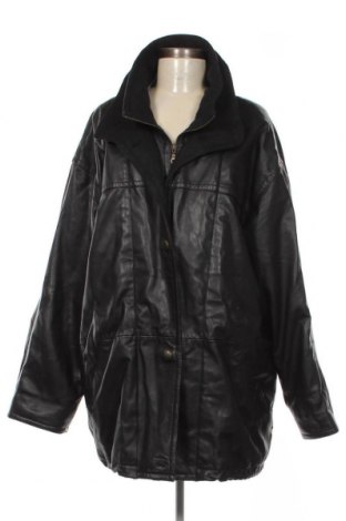 Γυναικείο δερμάτινο μπουφάν, Μέγεθος XL, Χρώμα Μαύρο, Τιμή 49,64 €