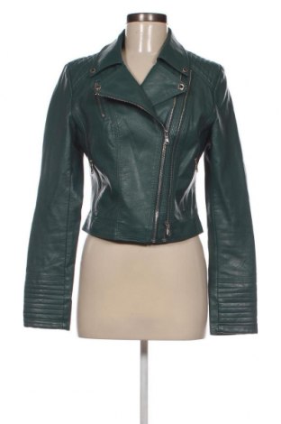Damen Lederjacke, Größe XL, Farbe Grün, Preis 15,04 €