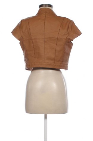 Dámska kožená bunda , Veľkosť S, Farba Hnedá, Cena  12,50 €