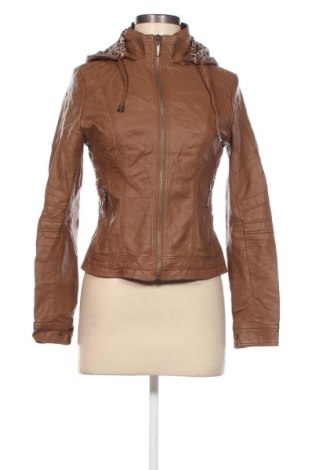 Dámska kožená bunda , Veľkosť S, Farba Hnedá, Cena  9,17 €