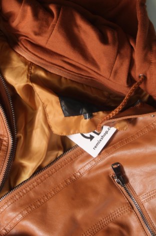 Dámska kožená bunda , Veľkosť L, Farba Hnedá, Cena  12,50 €