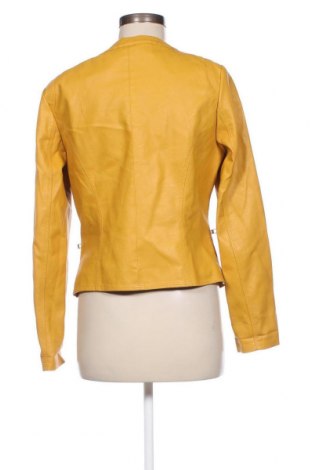 Damen Lederjacke, Größe M, Farbe Orange, Preis 18,76 €