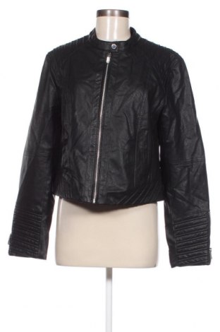 Dámska kožená bunda  Amisu, Veľkosť L, Farba Čierna, Cena  18,06 €